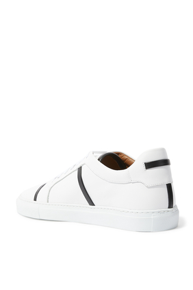 Deon Bi Colour Low Top Sneaker:White :35